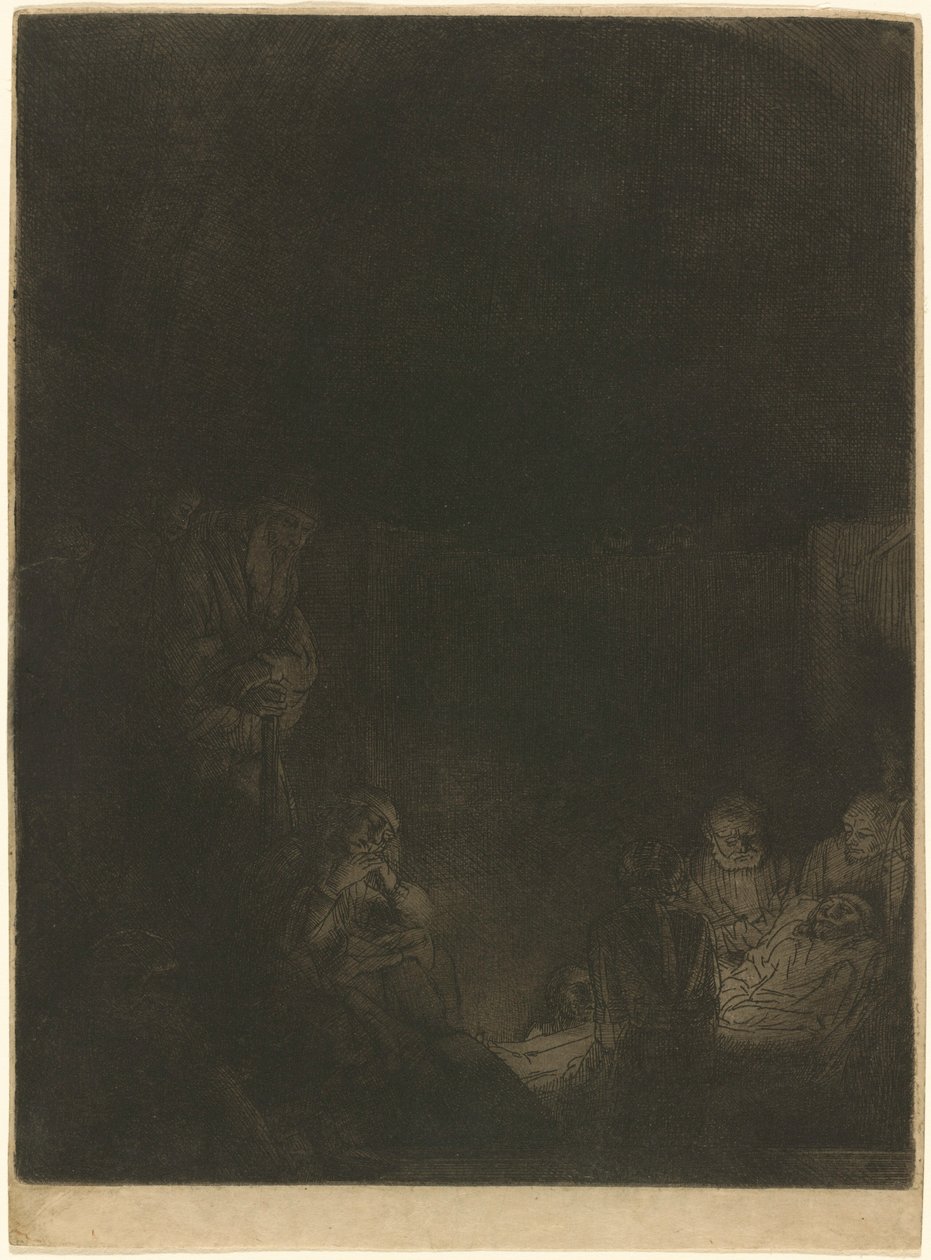 Pohřeb od Rembrandt van Rijn