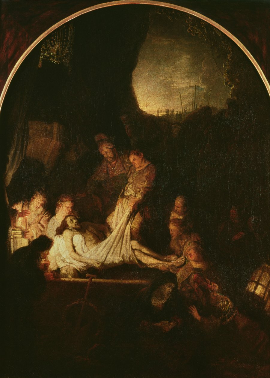 The Entombment, c.1639 od Rembrandt van Rijn