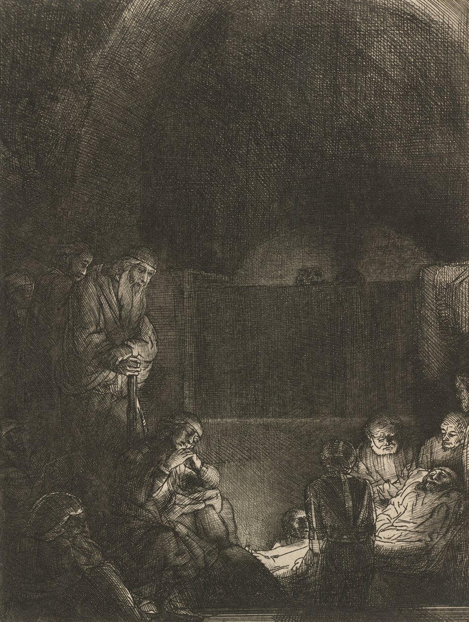 The Entombment, c. 1654. od Rembrandt van Rijn