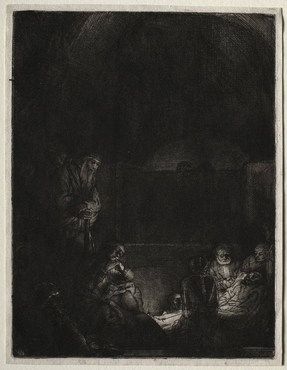 The Entombment, c. 1654. od Rembrandt van Rijn