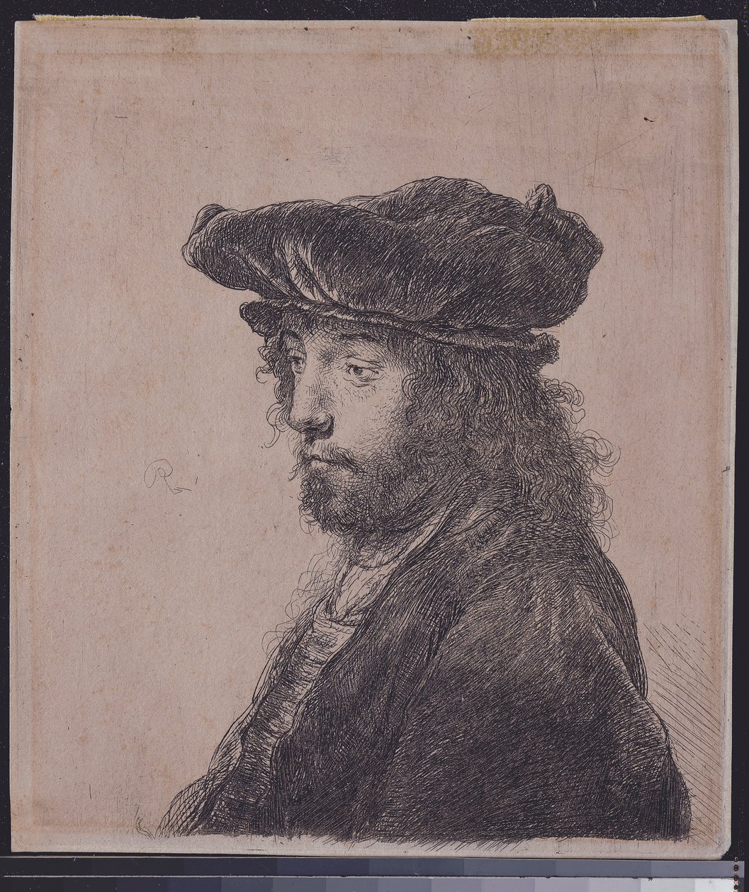 Čtvrtá orientální hlava, kolem roku 1635 od Rembrandt van Rijn