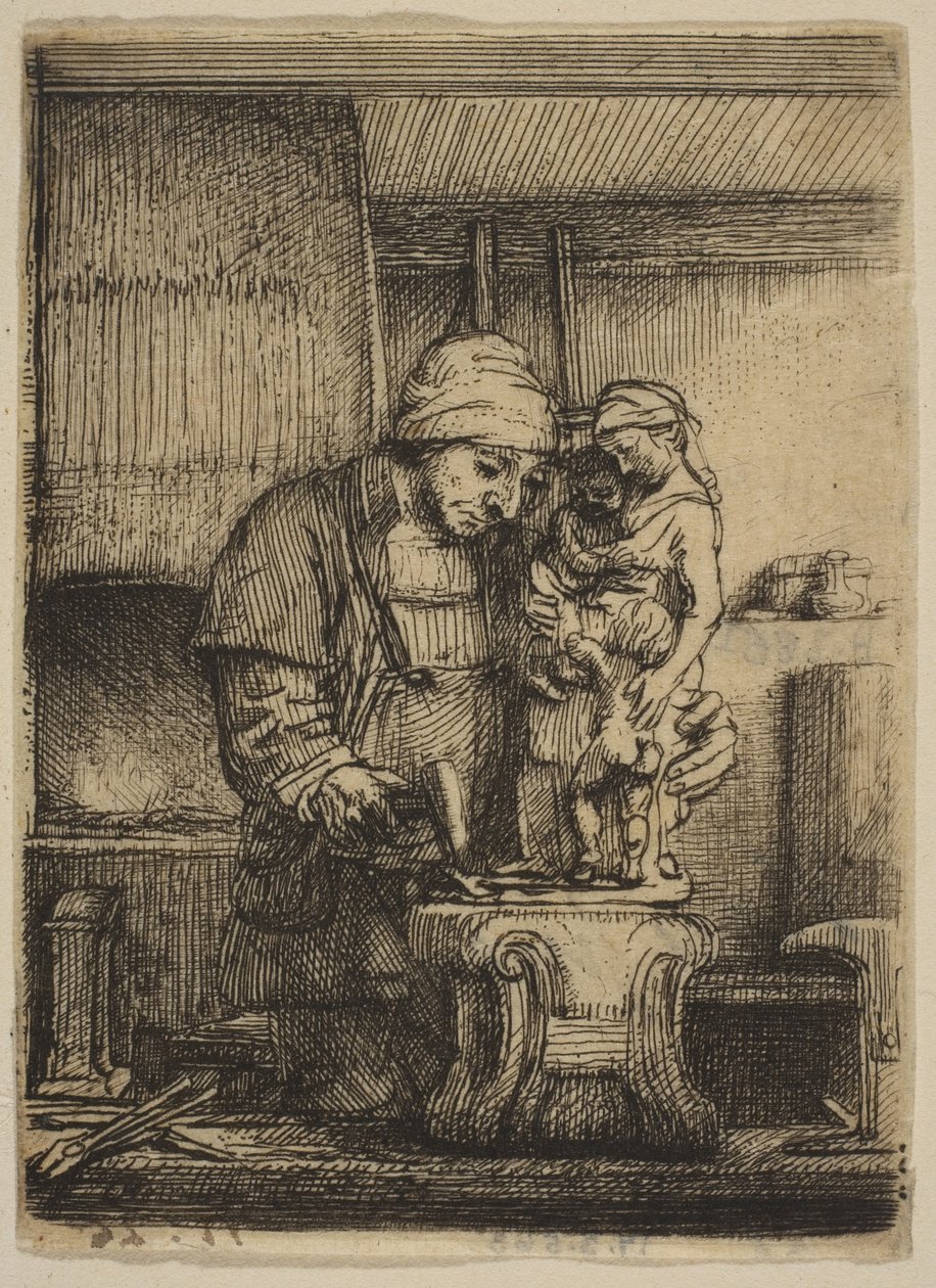 Zlatník, 1655. od Rembrandt van Rijn