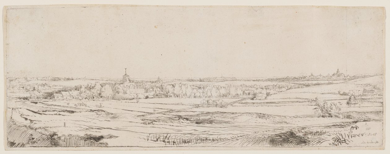 Pole zlatého váhaře od Rembrandt van Rijn