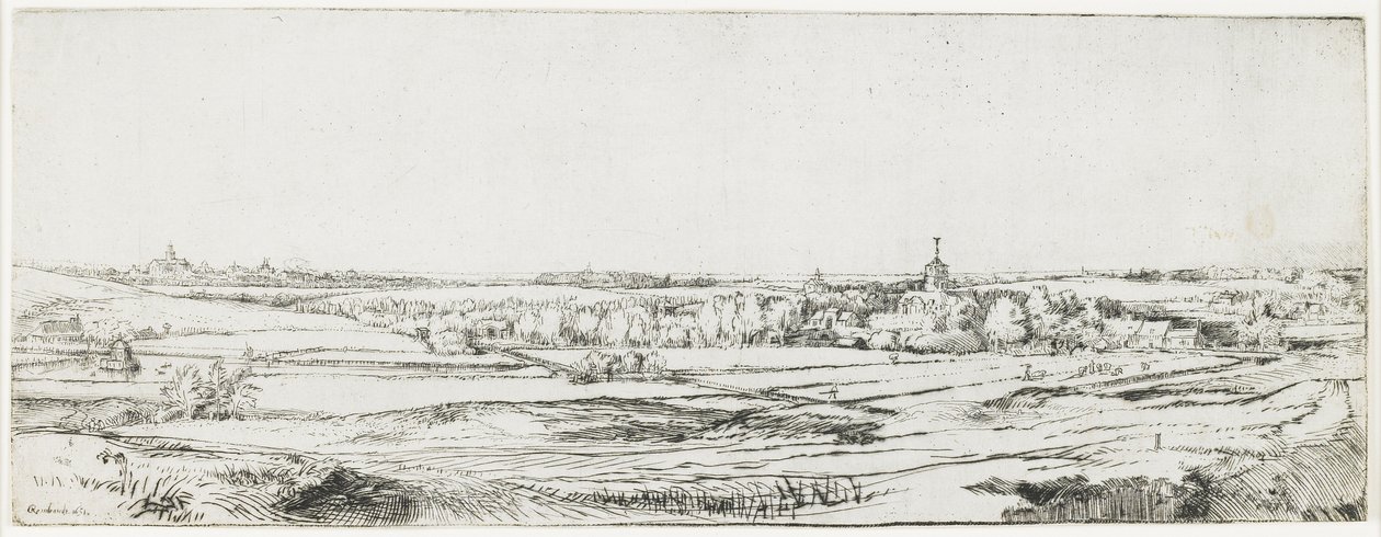 Pole zlatokopa, 1651 od Rembrandt van Rijn