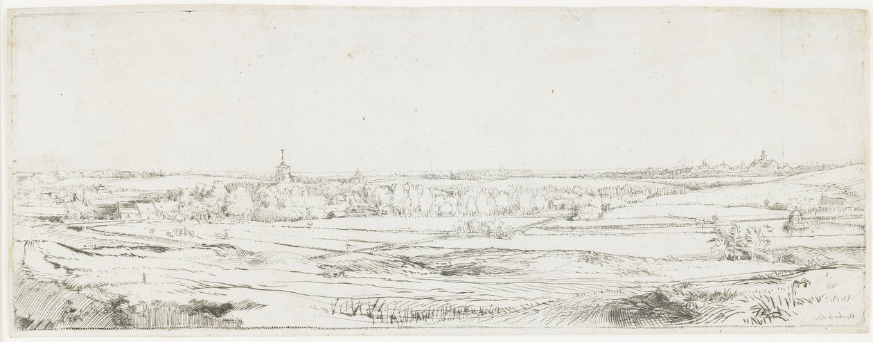 Pole zlatokopa, 1651 od Rembrandt van Rijn