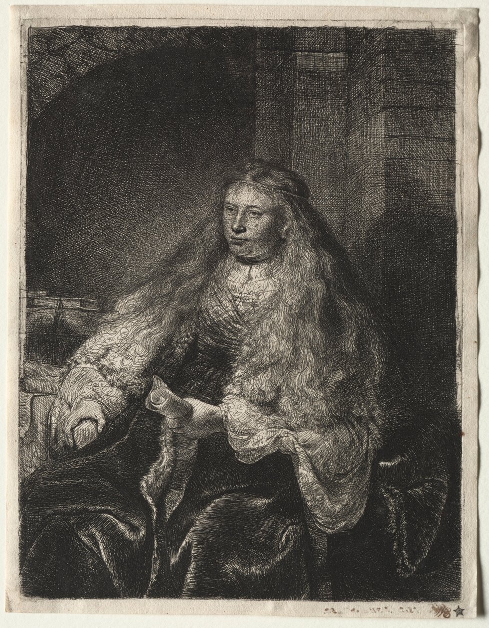 Velká židovská nevěsta, 1634. od Rembrandt van Rijn