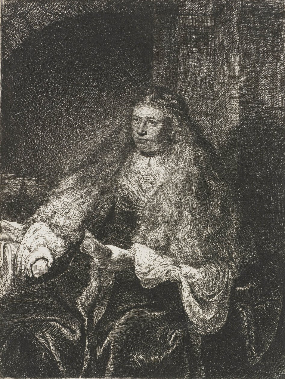 Velká židovská nevěsta, 1635 od Rembrandt van Rijn