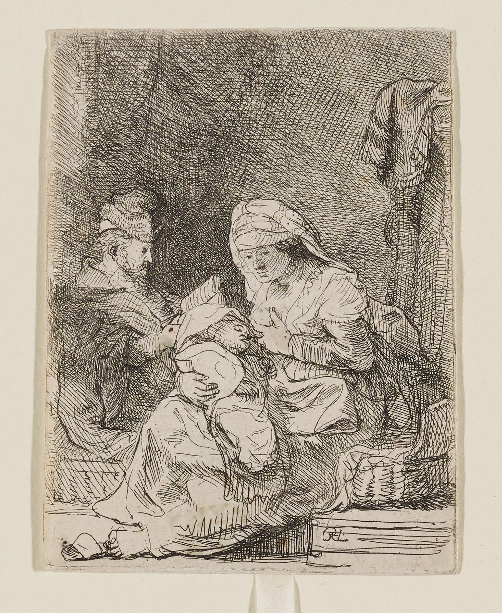 Svatá rodina od Rembrandt van Rijn