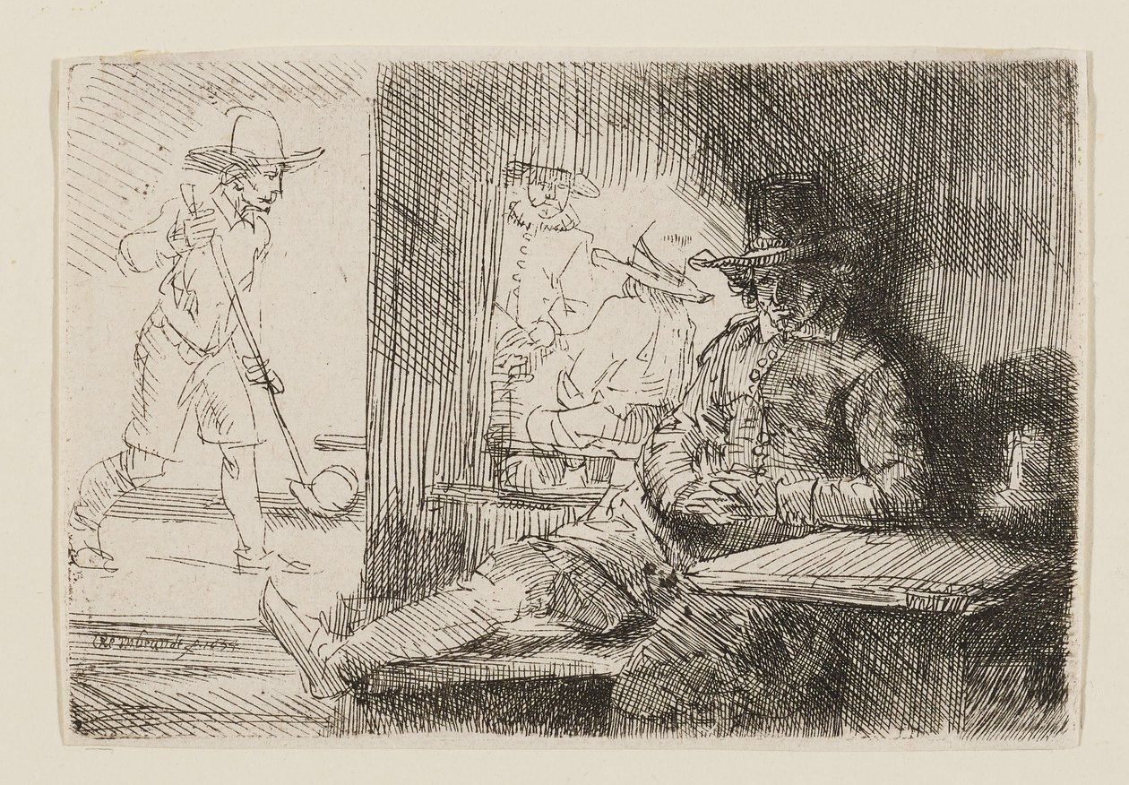 Přehrávač Kolf od Rembrandt van Rijn