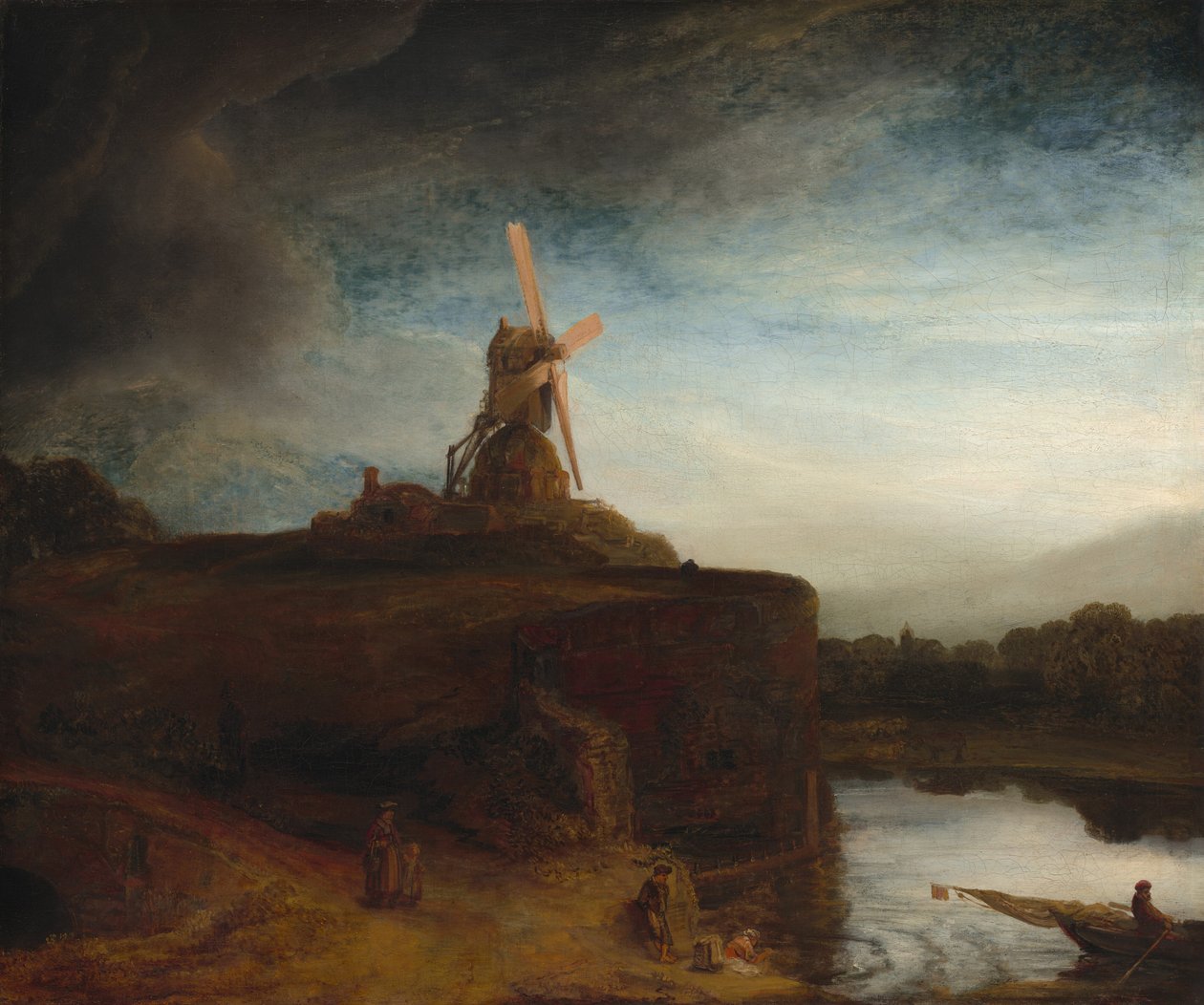Mlýn od Rembrandt van Rijn