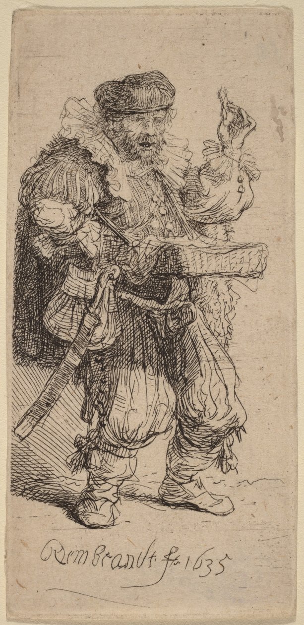 Šarlatán od Rembrandt van Rijn