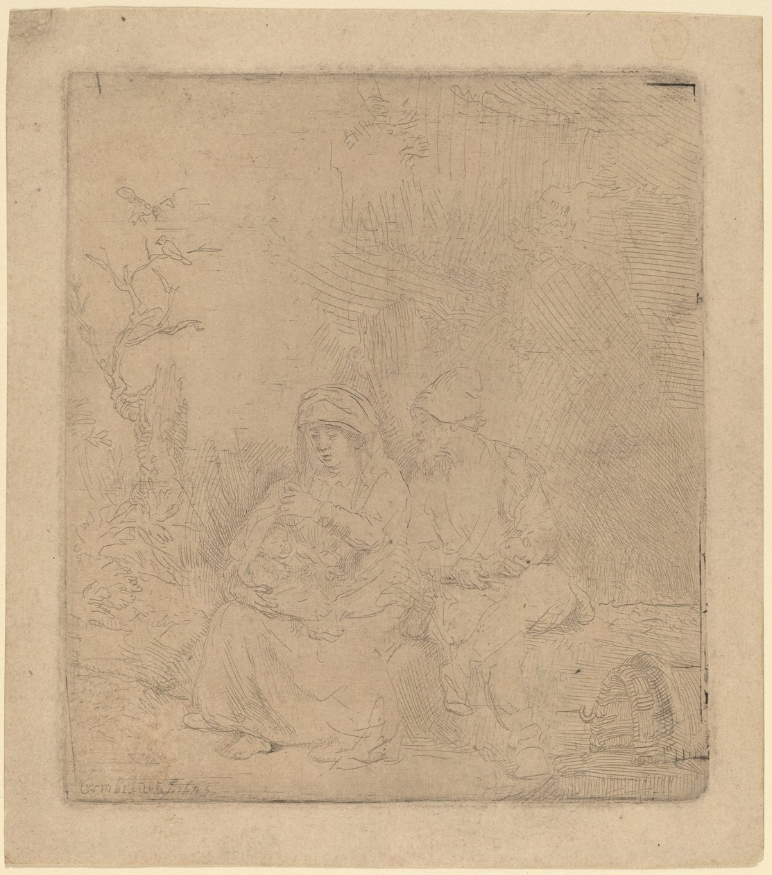 Zbytek na letu: Lehce leptané od Rembrandt van Rijn