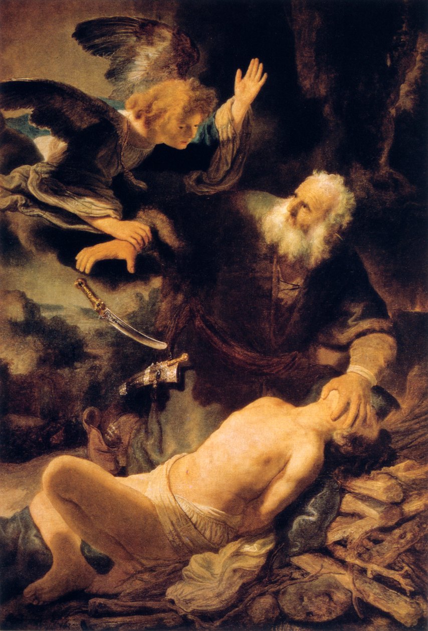 Obětování Izáka, 1635 od Rembrandt van Rijn