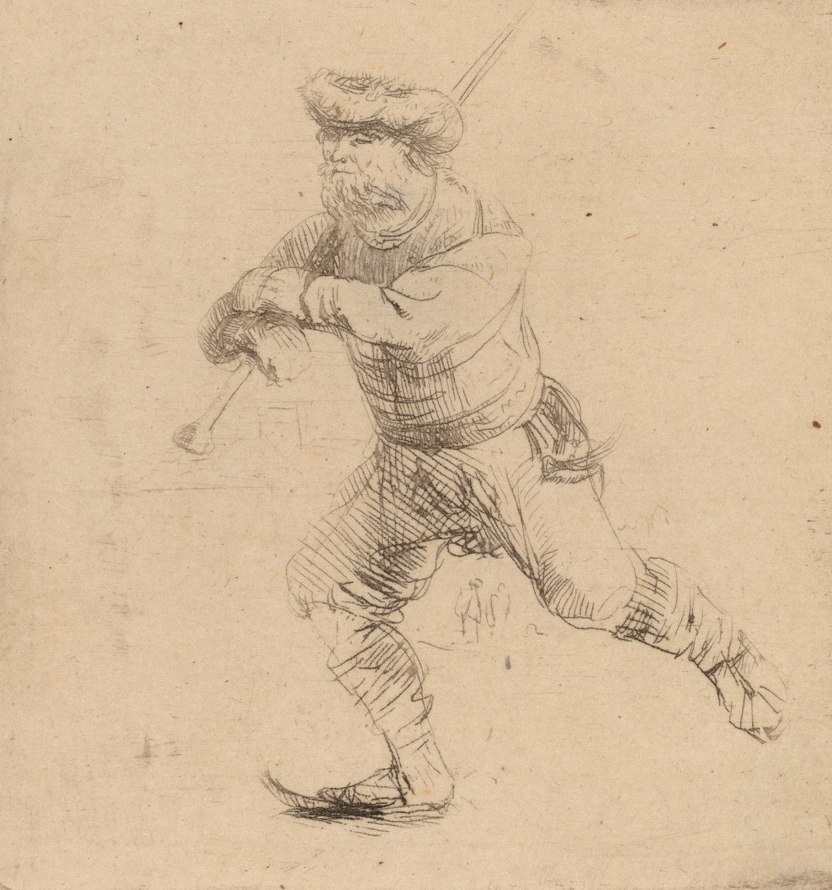 Skater, c. 1639. od Rembrandt van Rijn