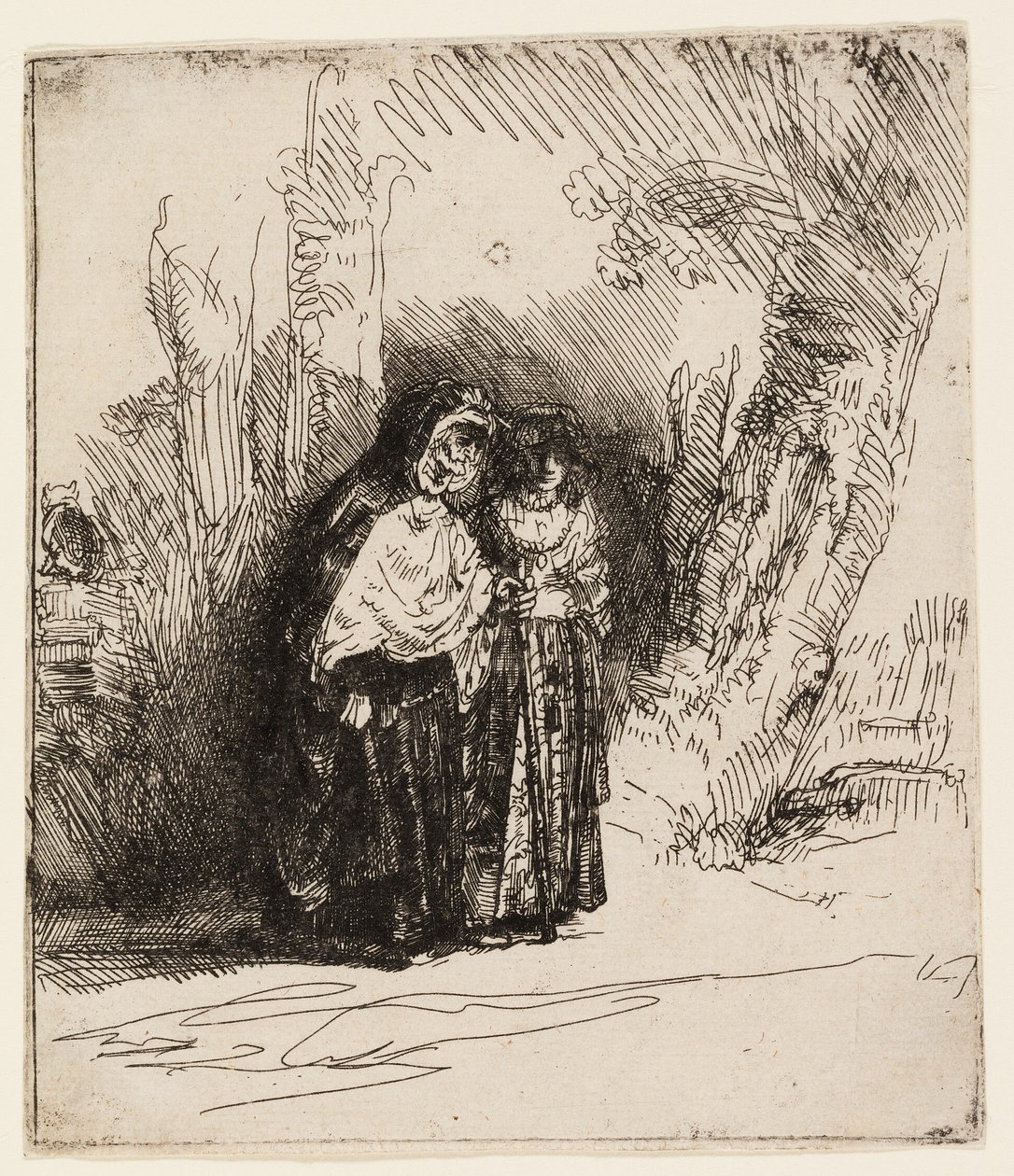 Španělská cikánka "Preciosa od Rembrandt van Rijn