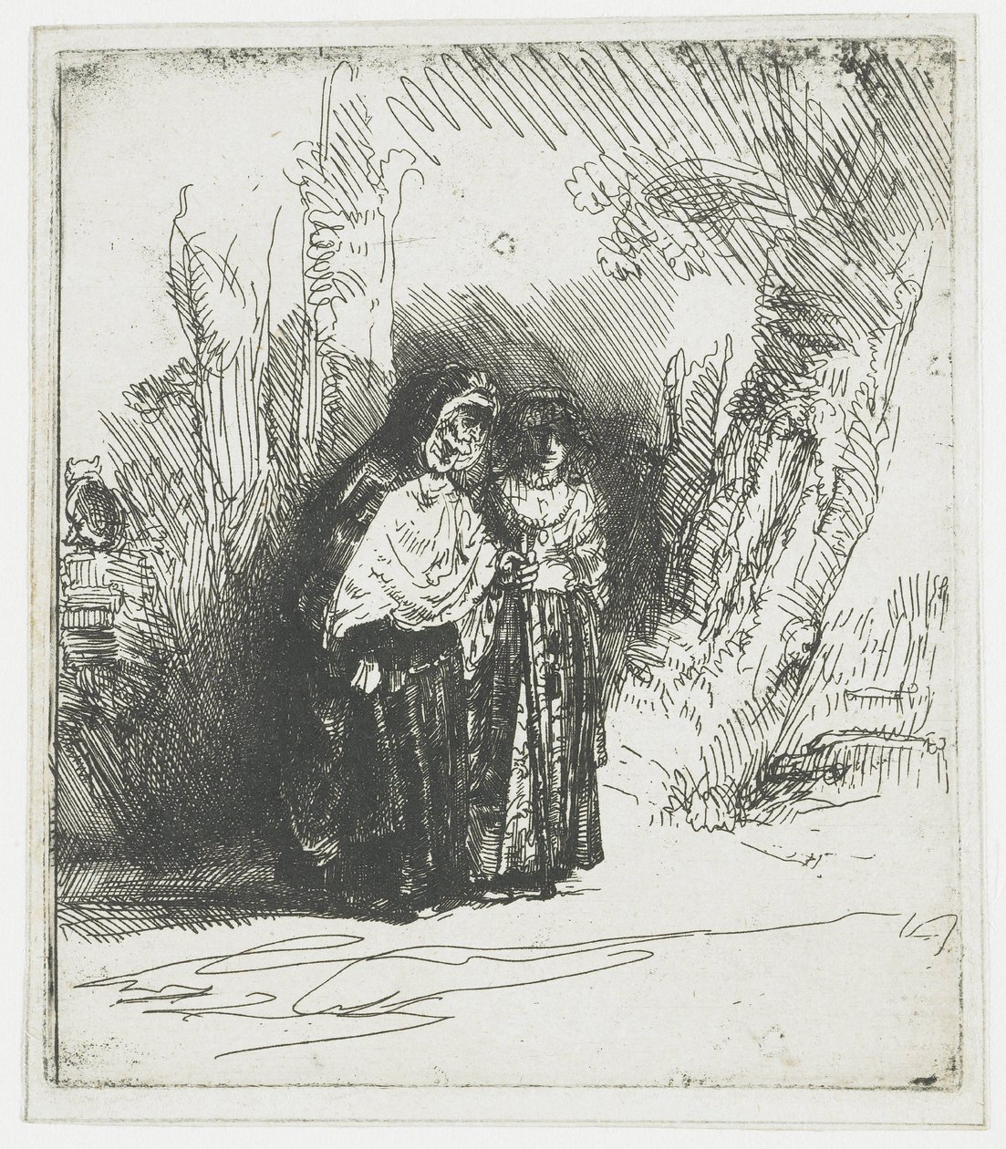 Španělská Romka Preciosa od Rembrandt van Rijn