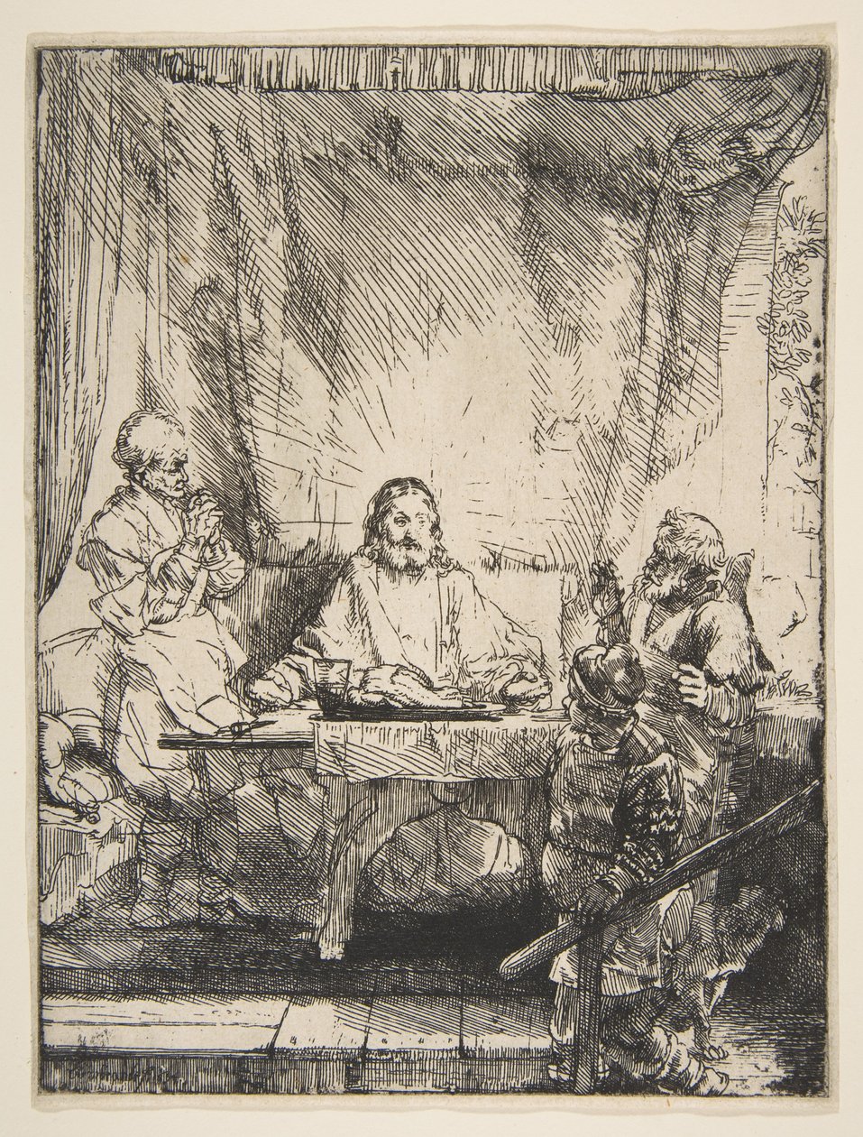 Večeře v Emauzích, 1654. od Rembrandt van Rijn