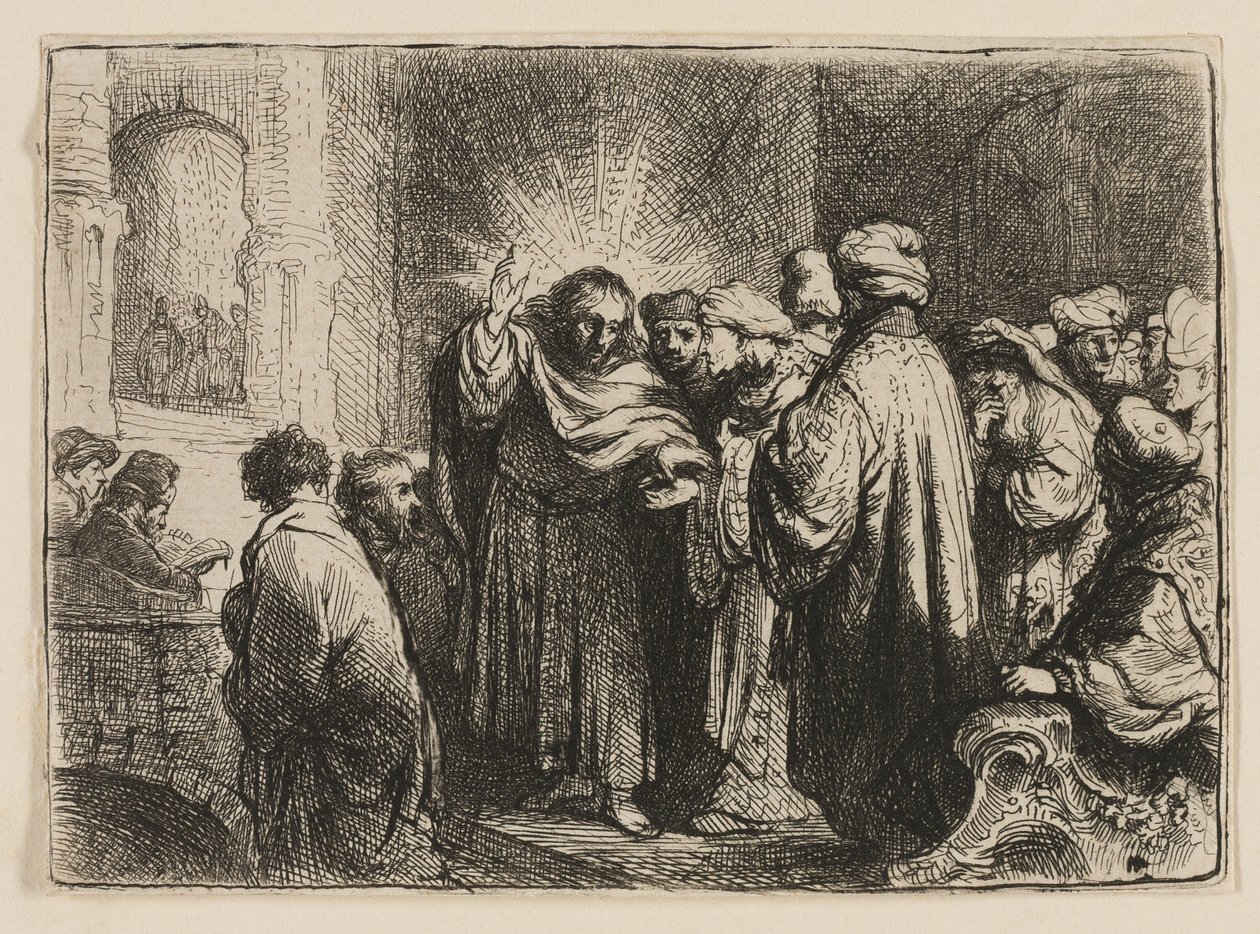 Pocta Peníze od Rembrandt van Rijn