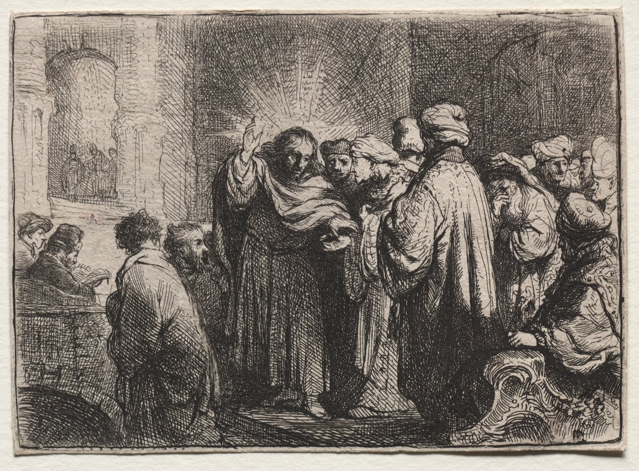 Pocta Peníze od Rembrandt van Rijn