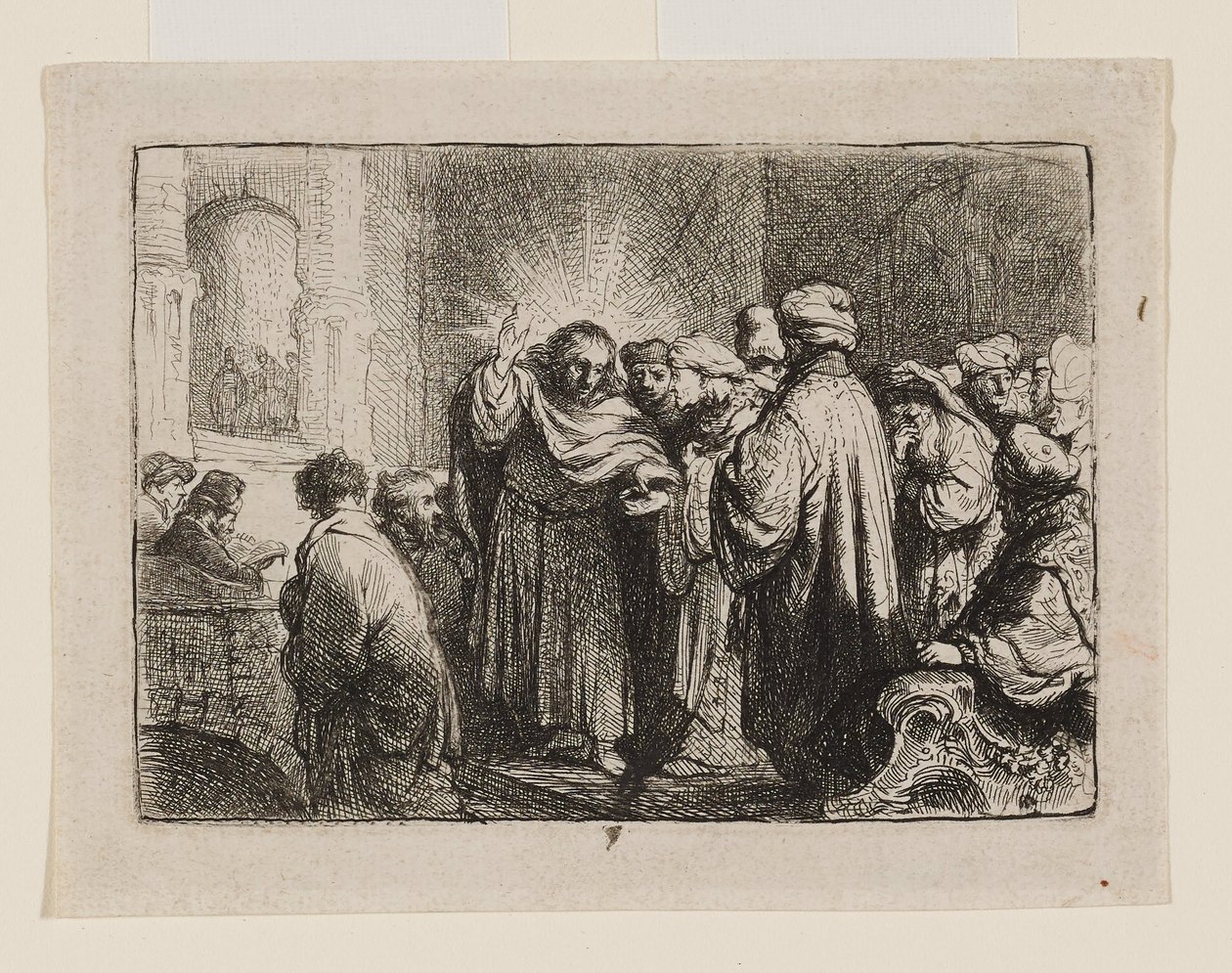 Peníze na dar od Rembrandt van Rijn