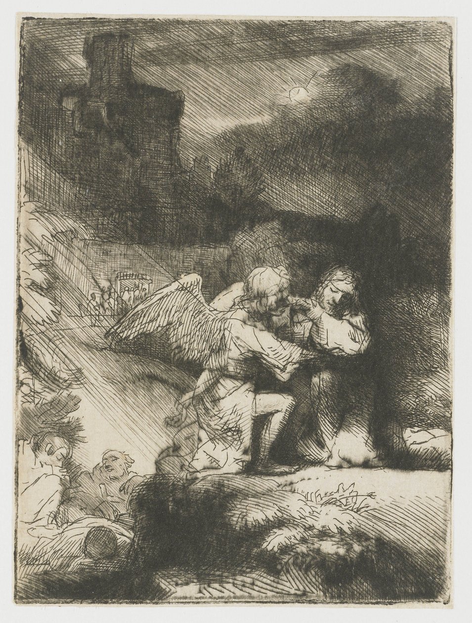 Agónie v zahradě od Rembrandt van Rijn