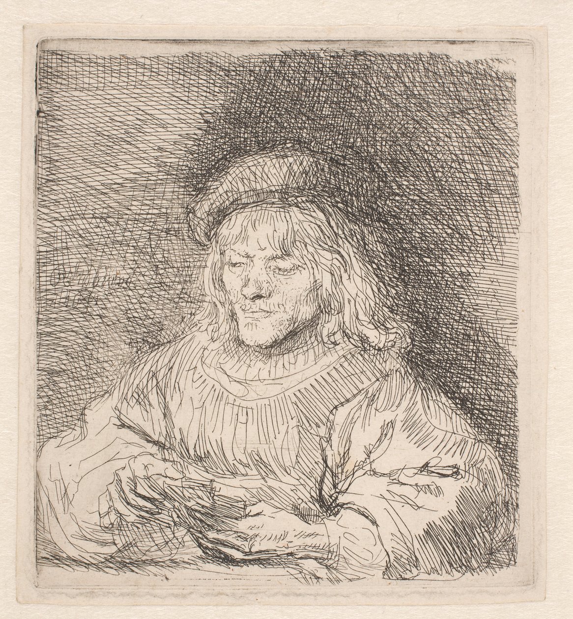 Hráč karet od Rembrandt van Rijn