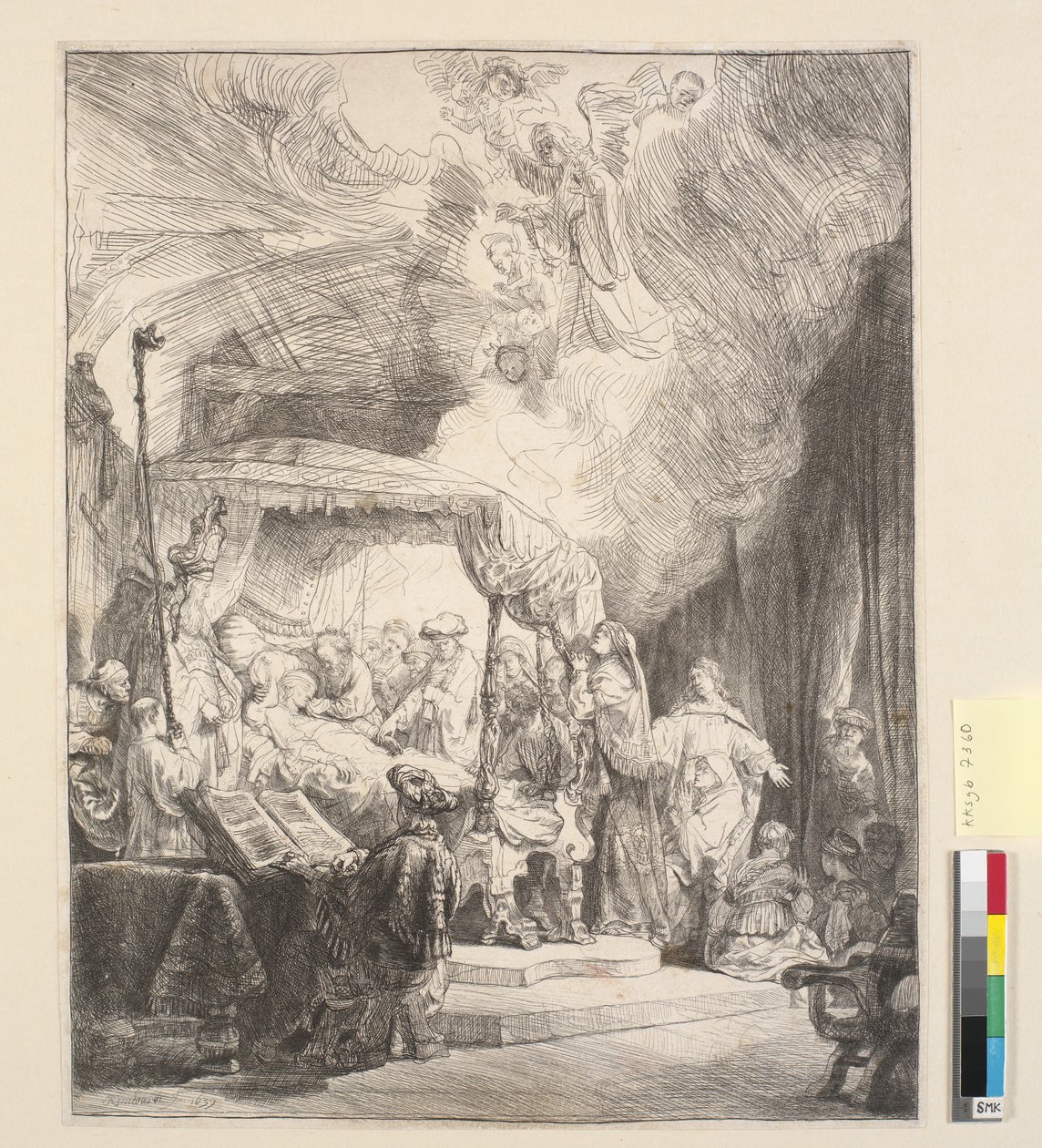 Smrt Panny od Rembrandt van Rijn