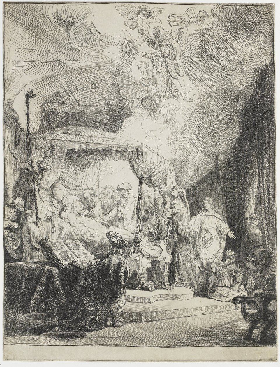 Smrt Panny od Rembrandt van Rijn