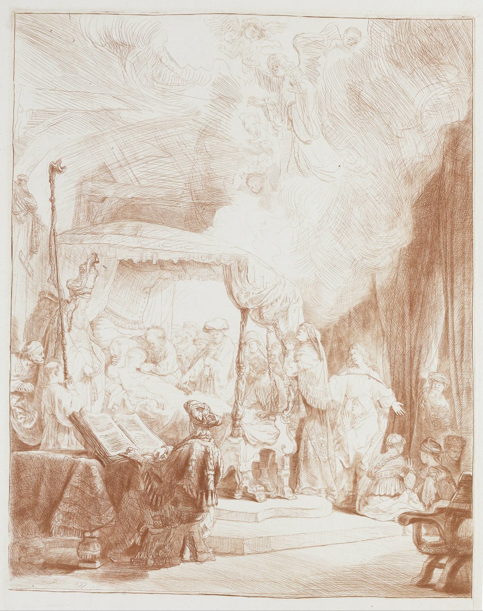 Smrt Panny od Rembrandt van Rijn