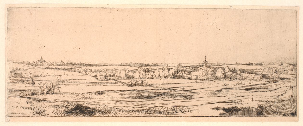Pole zlatníka od Rembrandt van Rijn