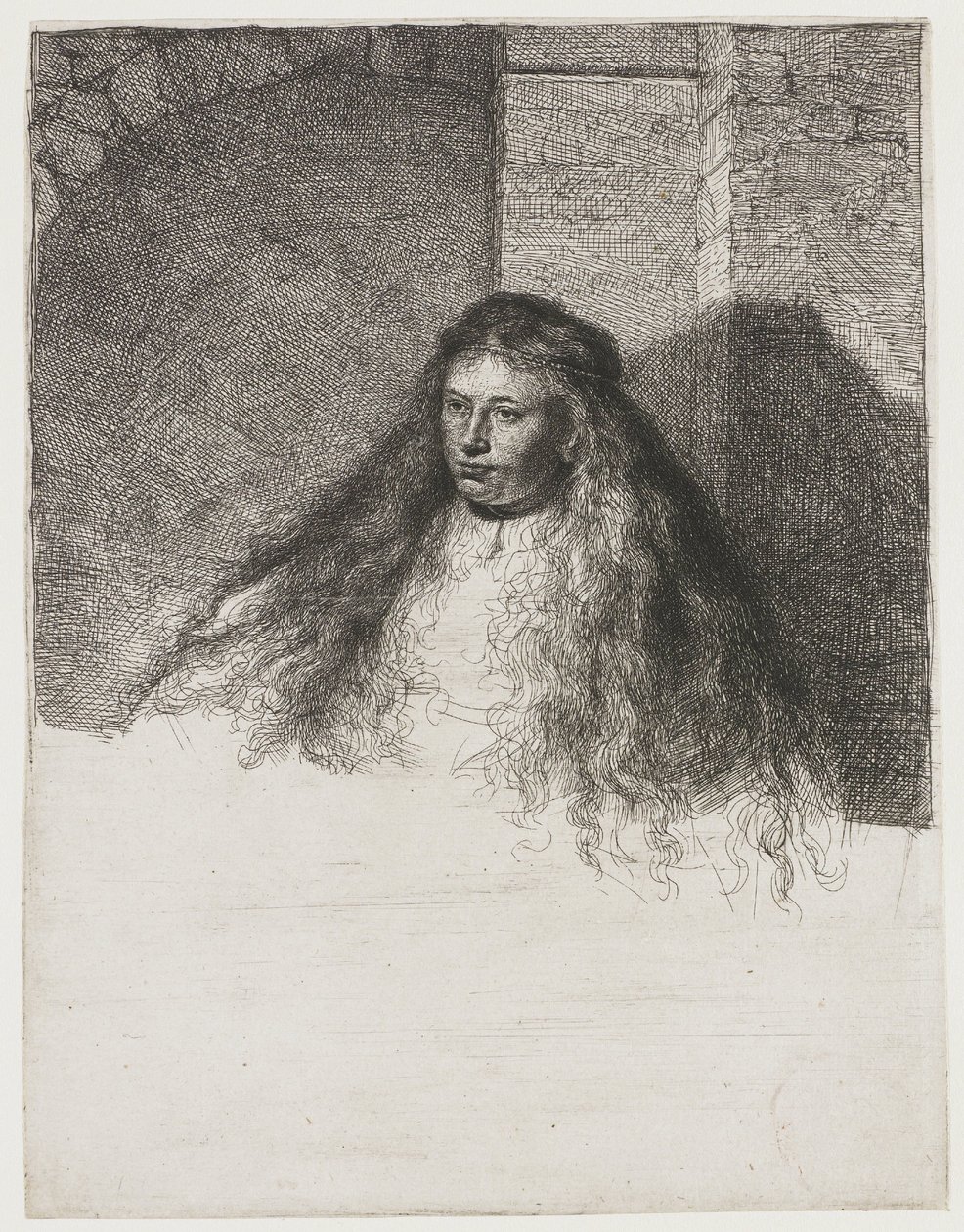 Velká židovská nevěsta od Rembrandt van Rijn