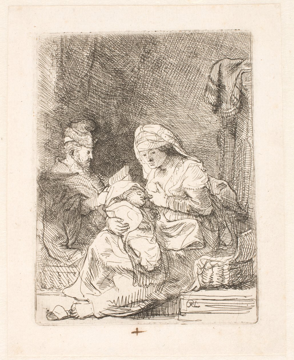 Svatá rodina od Rembrandt van Rijn