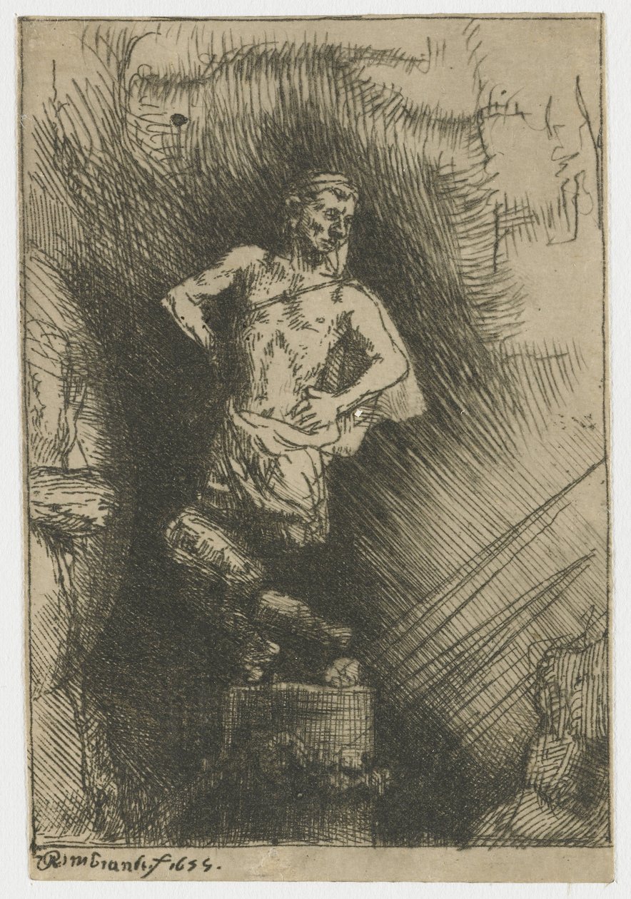 Obraz, který viděl Nabuchodonozor od Rembrandt van Rijn
