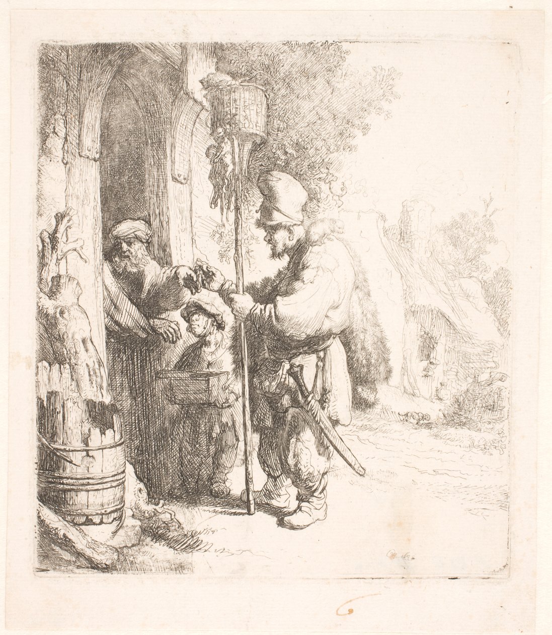 Odpudovač krys od Rembrandt van Rijn