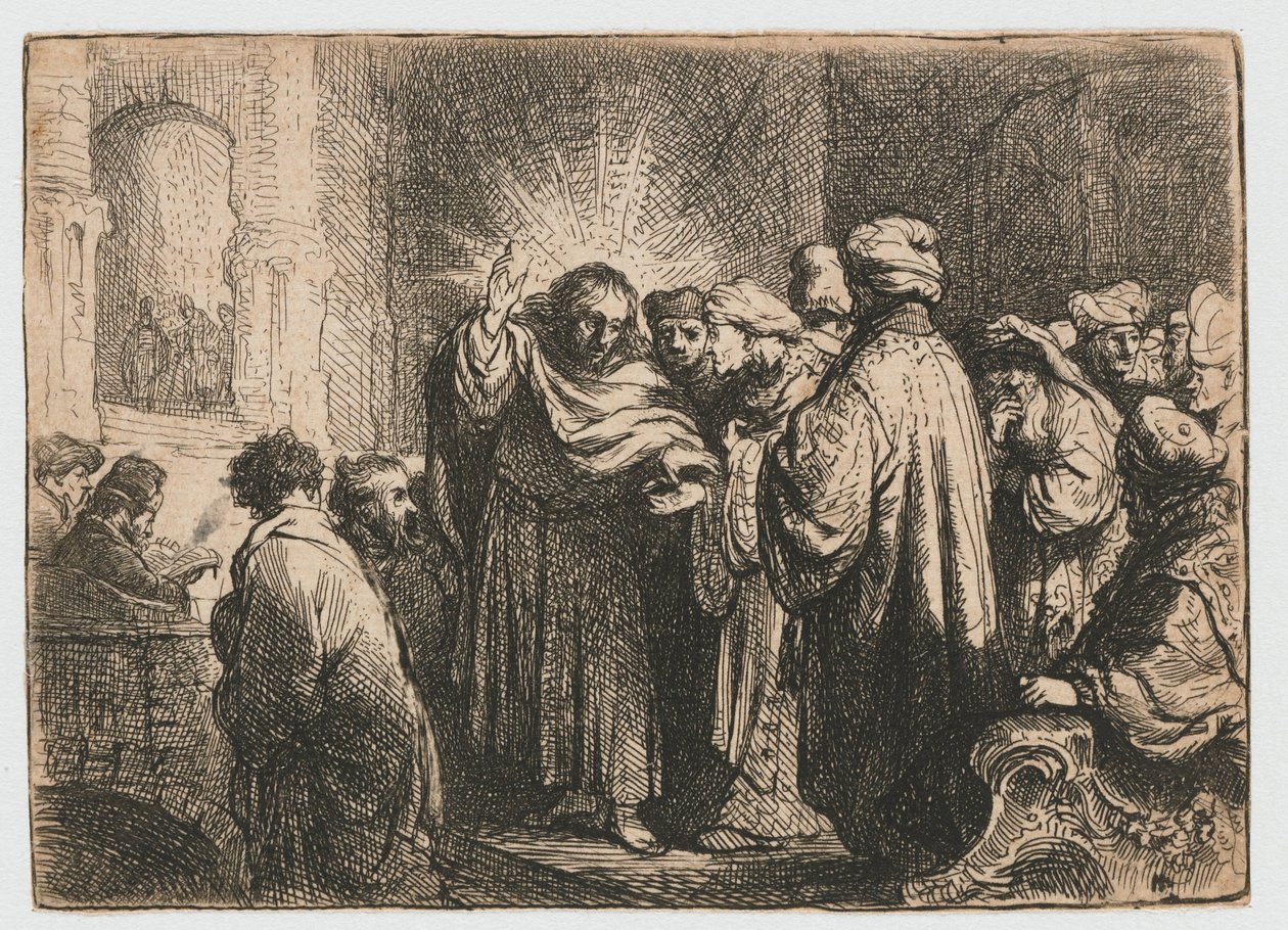 Poctové peníze od Rembrandt van Rijn