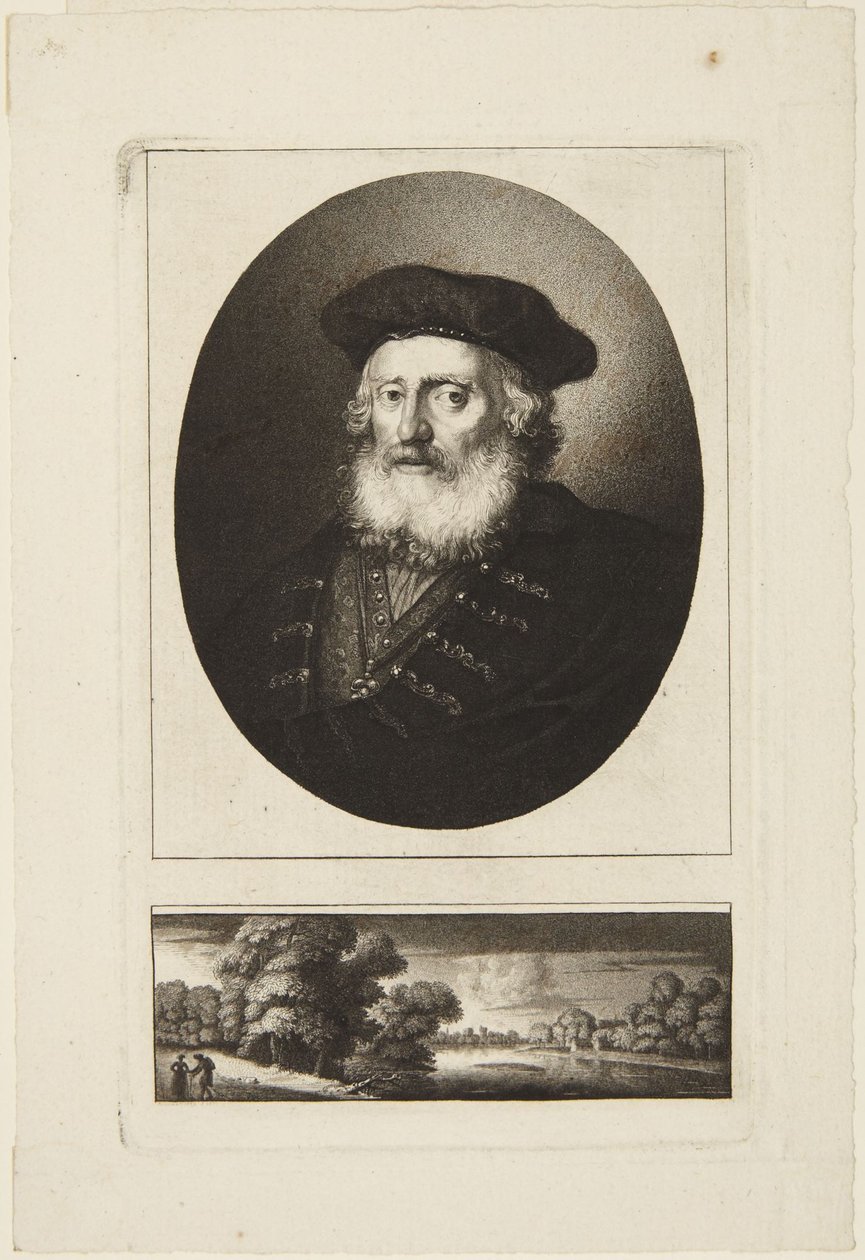 Stařec s čepicí od Rembrandt van Rijn