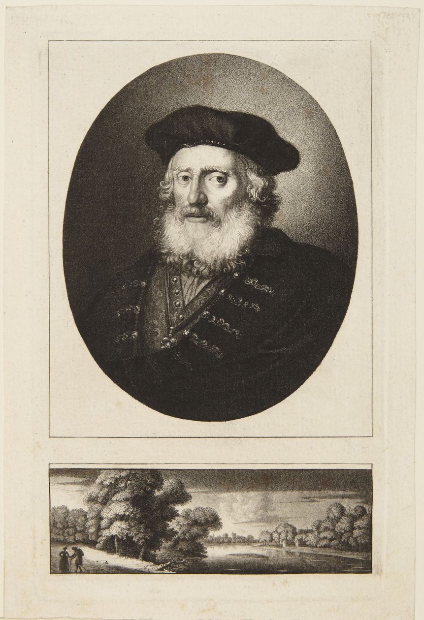 Stařec v čepici od Rembrandt van Rijn