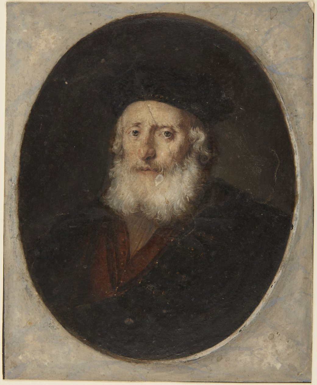 Stařec v toke od Rembrandt van Rijn