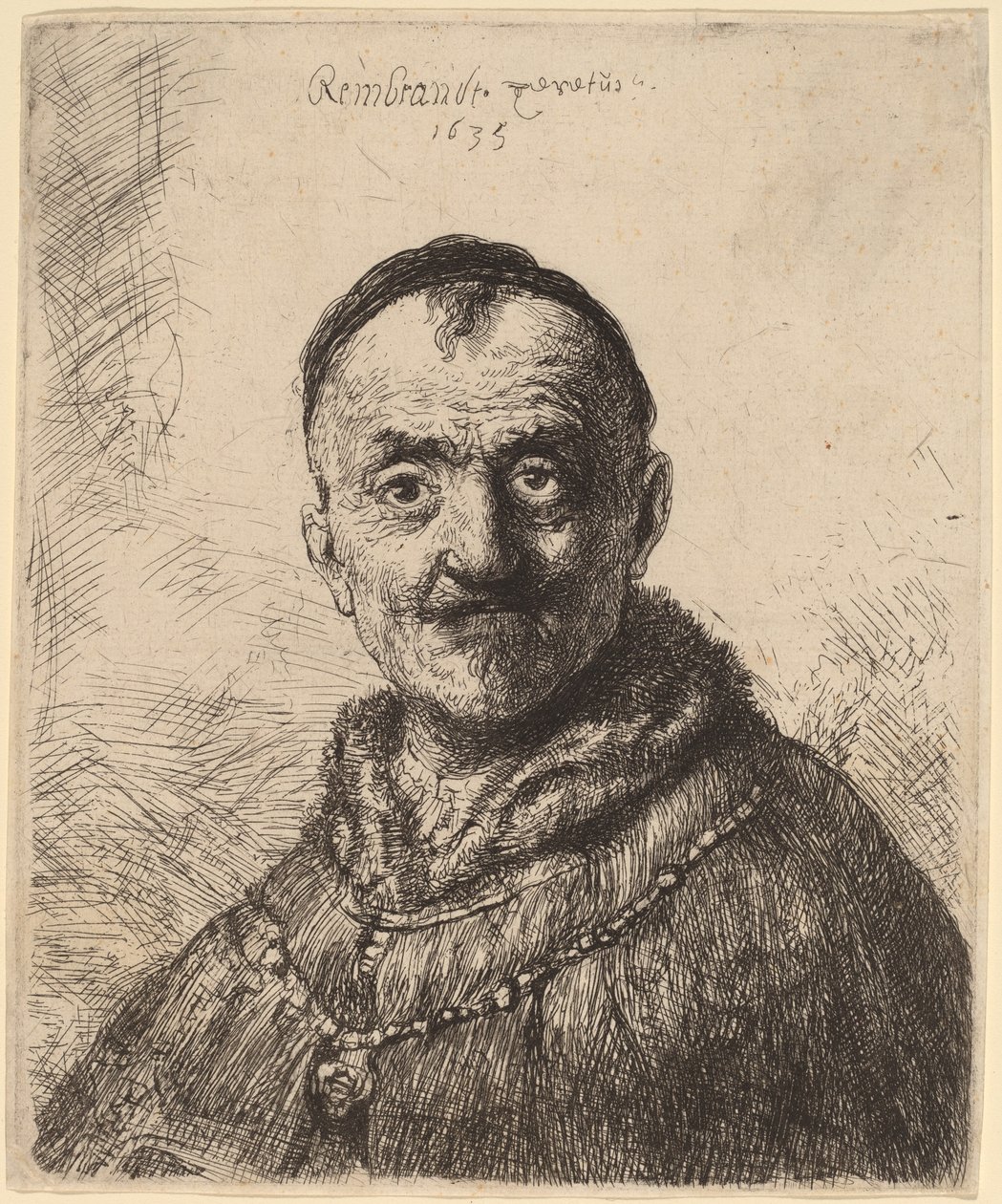 První orientální hlava od Rembrandt van Rijn and Studio of Rembrandt