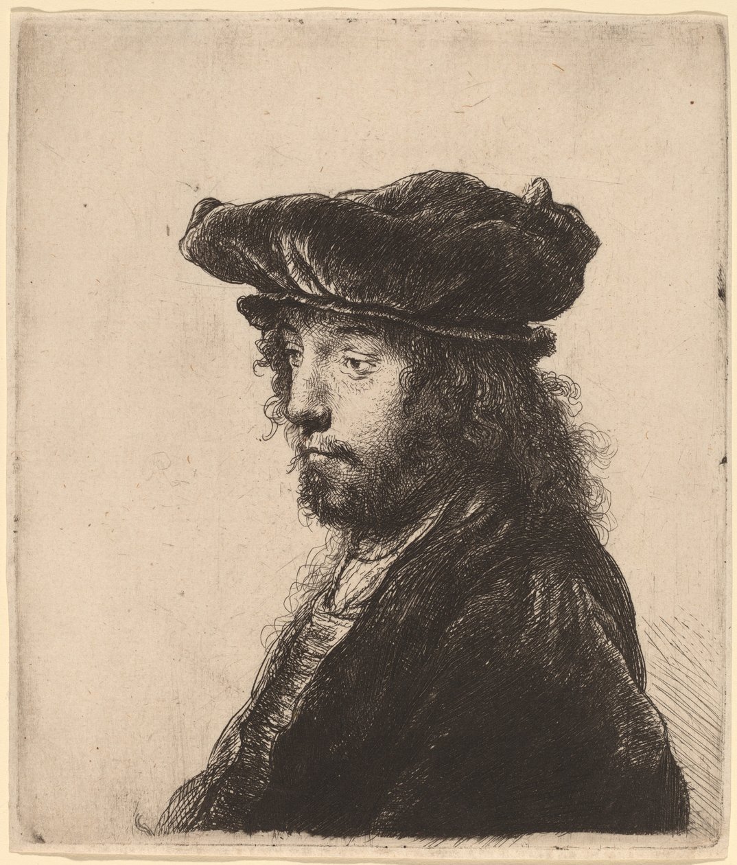 Čtvrtá orientální hlava od Rembrandt van Rijn and Studio of Rembrandt