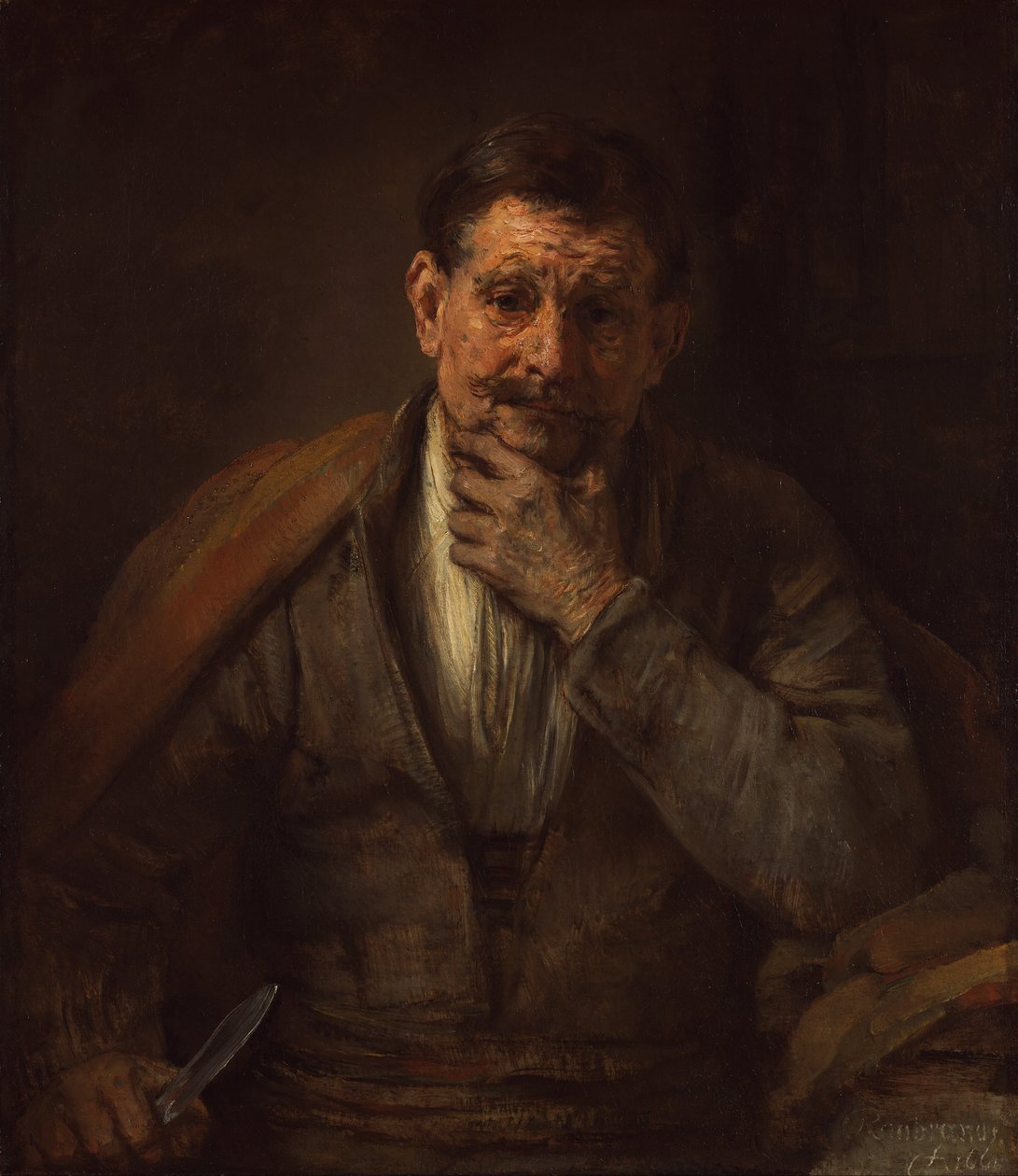 Svatý Bartoloměj od Rembrandt van Rijn