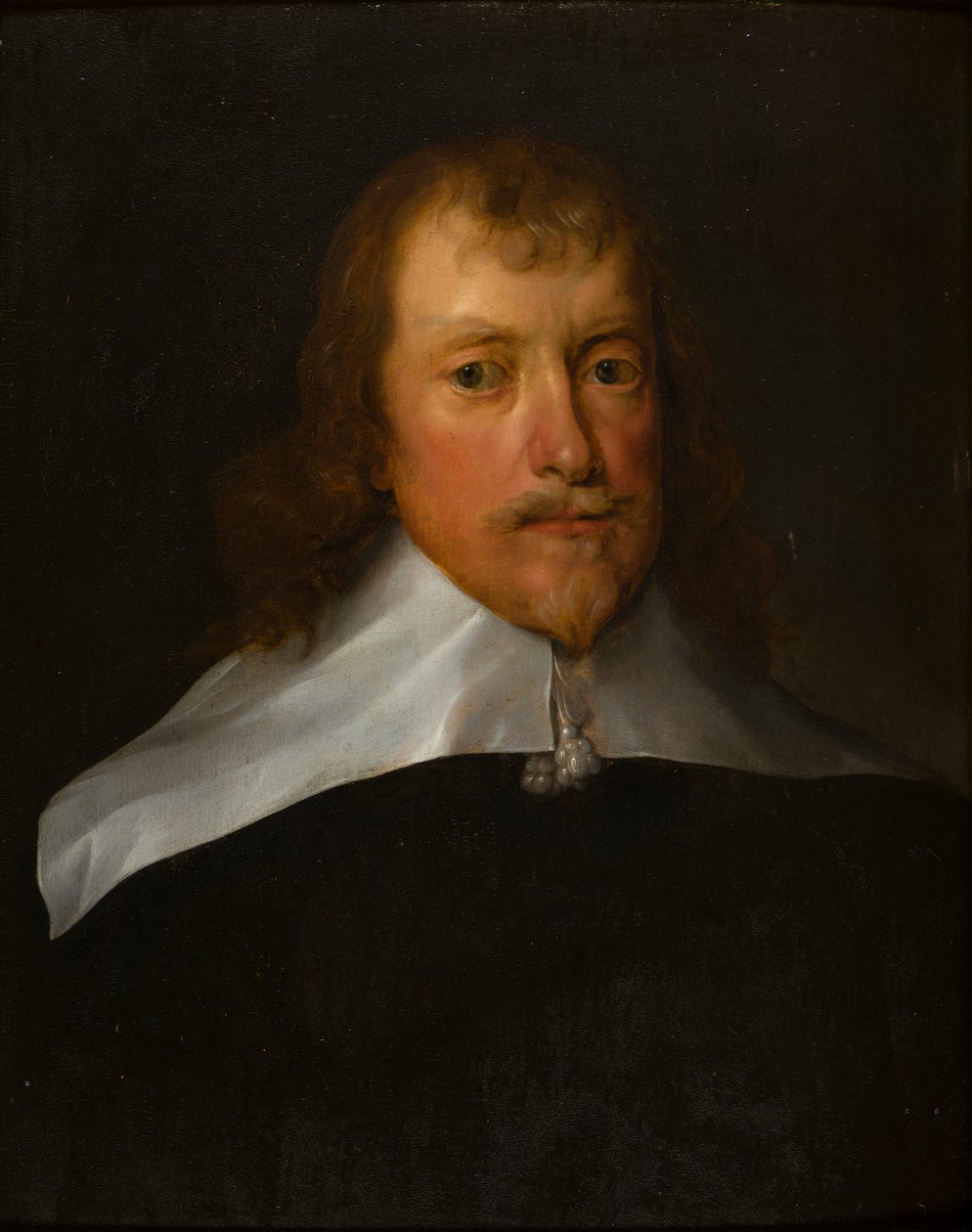 Portrét Francise Russella, 4. hraběte z Bedfordu (1587-1641), kolem 1607-41 (olej na plátně) od Remee van Leemput