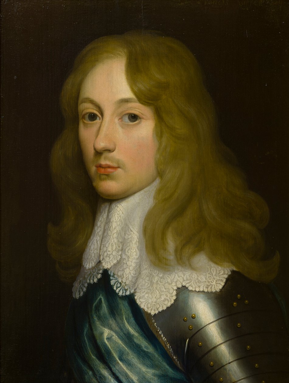 Portrét Hon. Francise Russella (1587-1641), kolem 1627-41 (olej na panelu) od Remee van Leemput