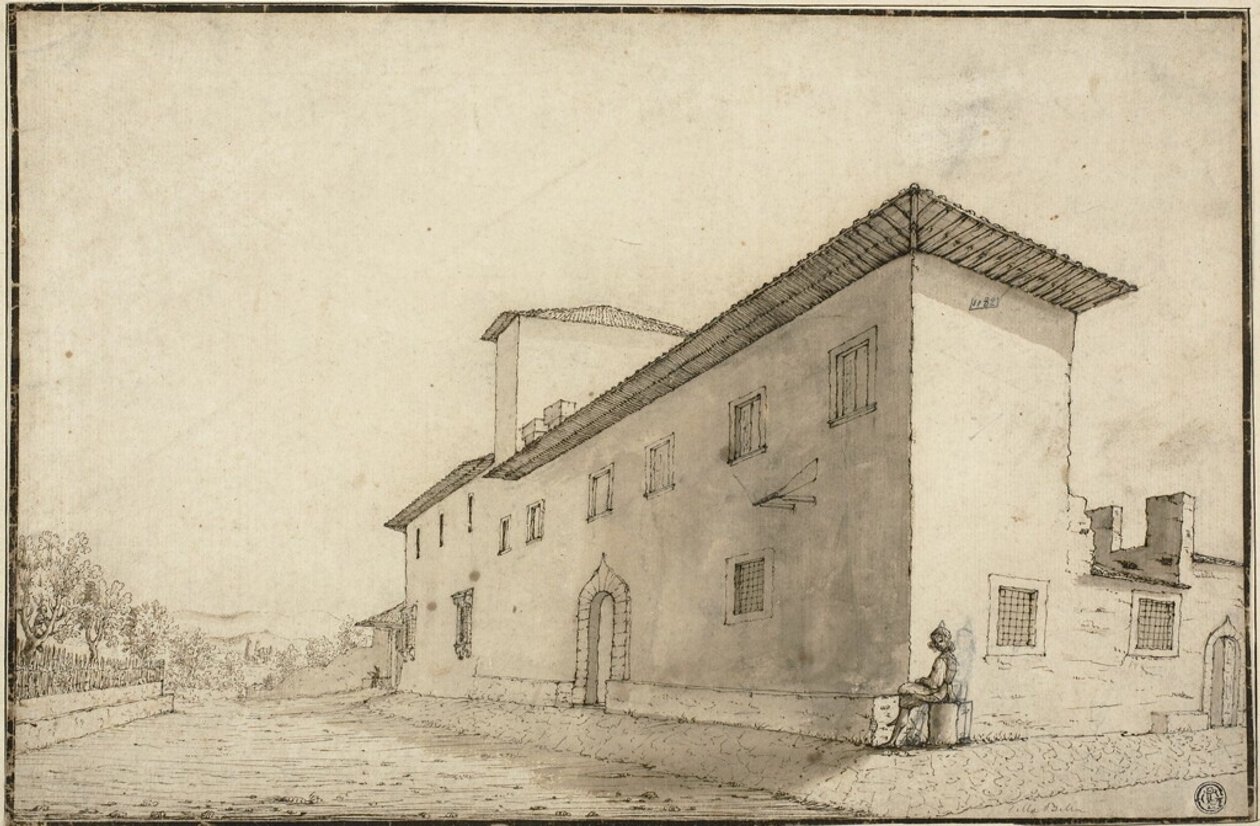 Vila Bellagio, Castello, nedaleko Florencie od Remigio Cantagallina