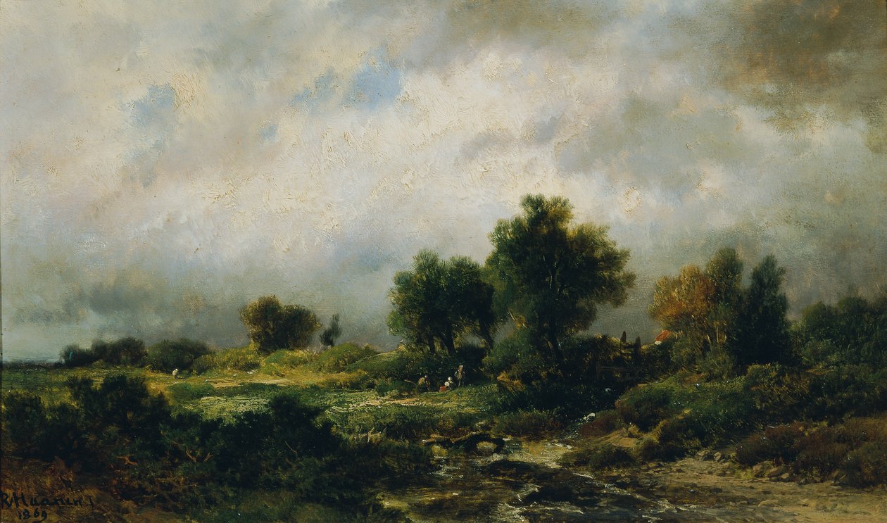 letní krajina od Remigius Adrianus van Haanen