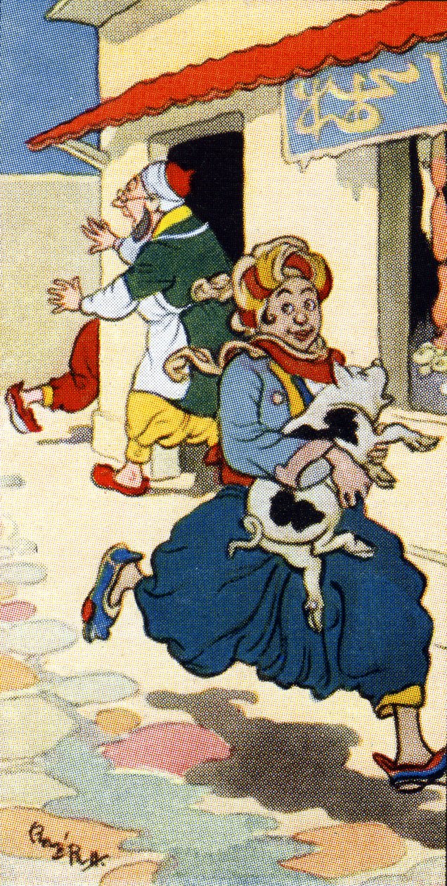 „Každá cesta vede dvěma směry“, 1932 od René Bull