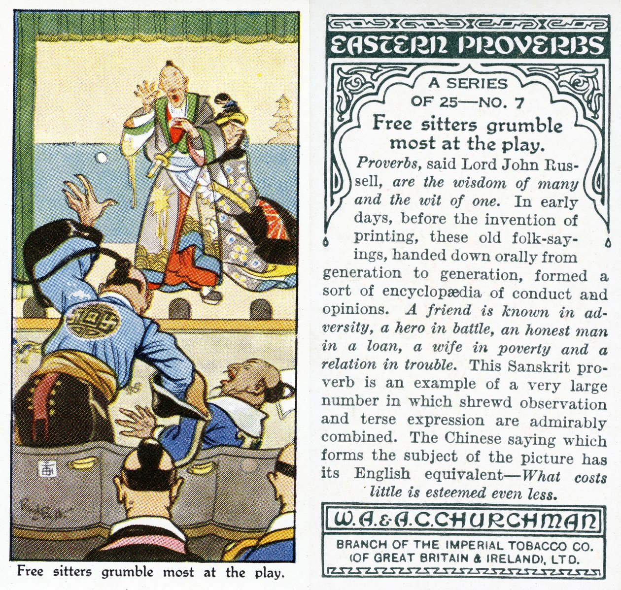 „Svobodní sitteri nejvíce reptají při hře“, 1931 (viz také 498206) od René Bull