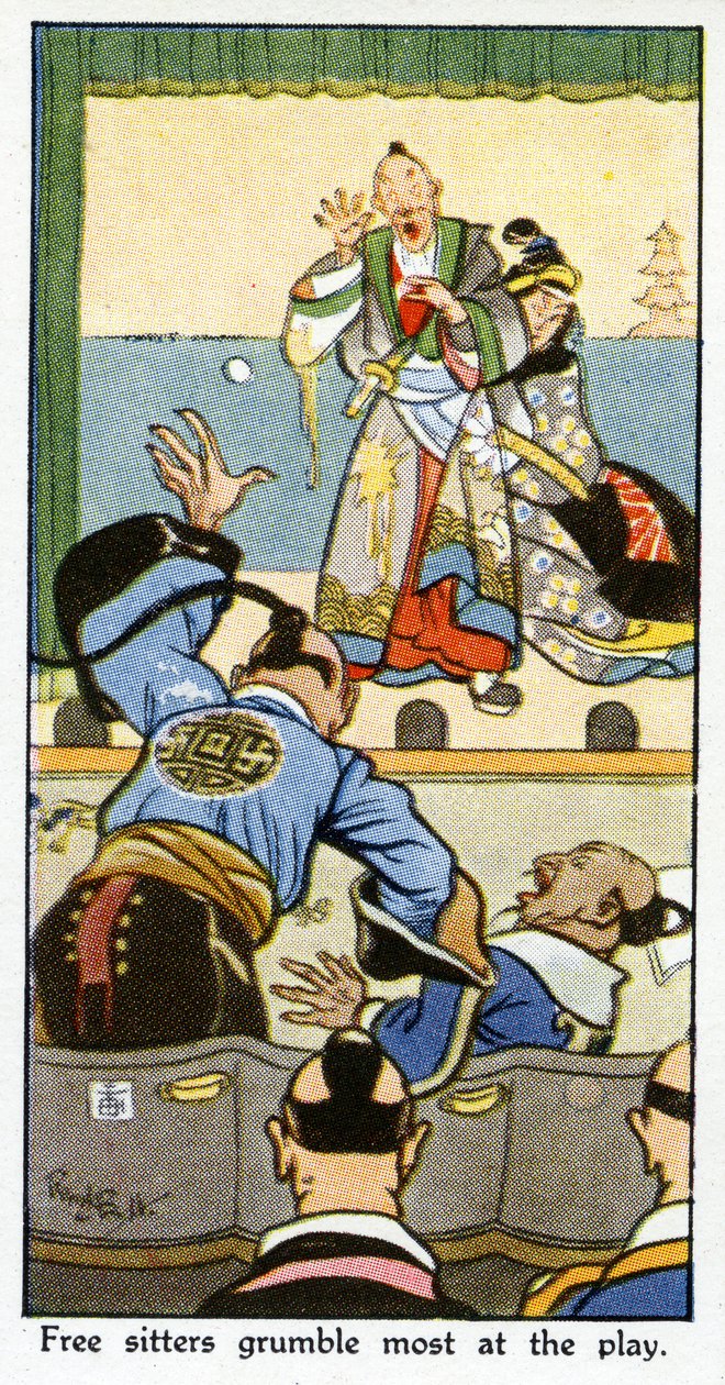 „Svobodní sitteri nejvíce reptají při hře“, 1931 (viz také 498207) od René Bull