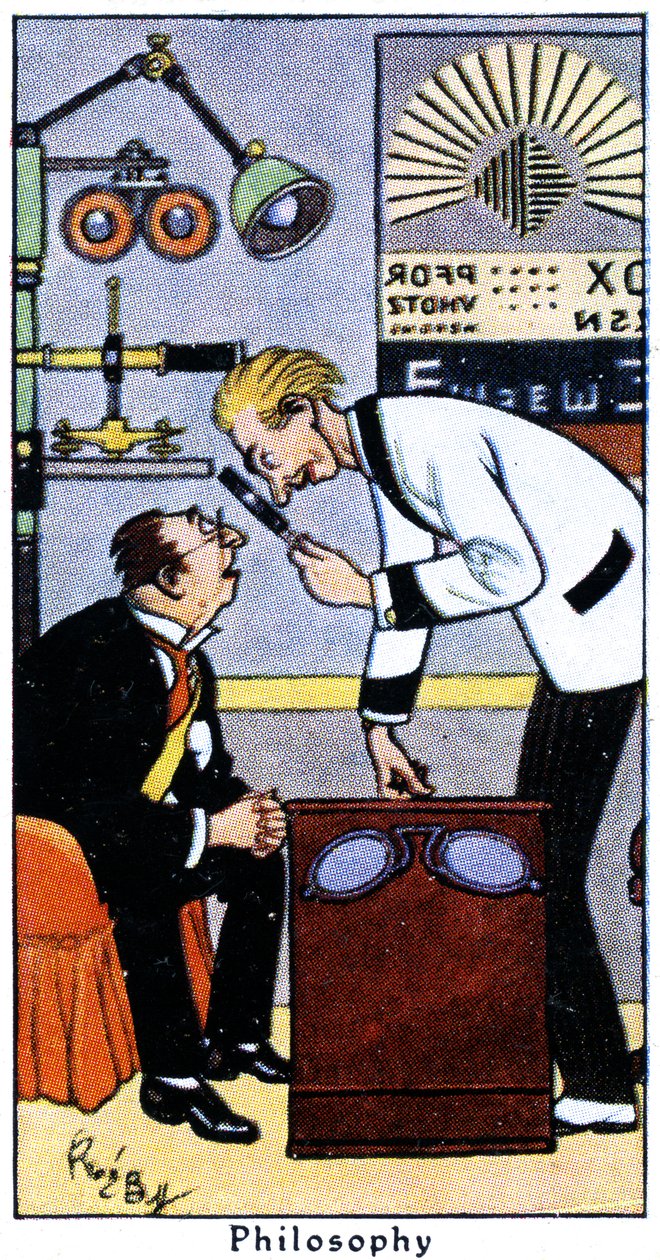 Filosofie, 1936 od René Bull