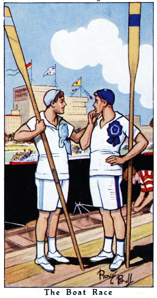 Závod lodí, 1936 od René Bull
